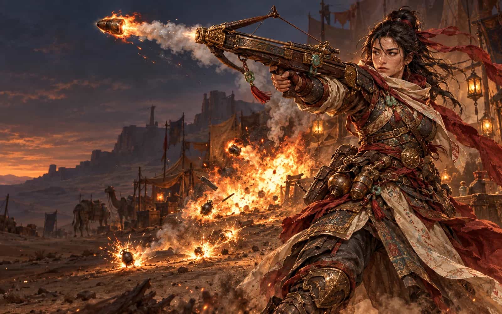 Key art: a Boltwright fighting with a crossbow.